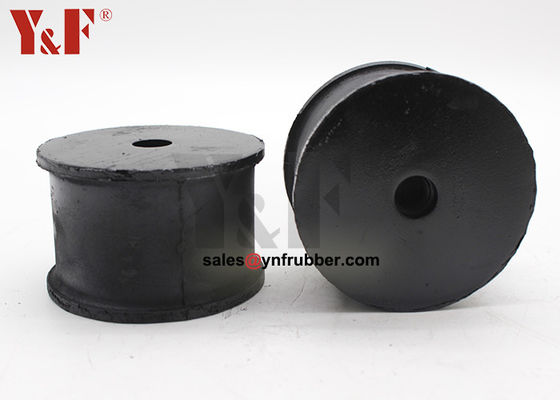 গোলাকার ভারী দায়িত্ব রাবার bobbin মাউন্ট জন্য শব্দ ডিম্পিং অ্যাপ্লিকেশন সিই