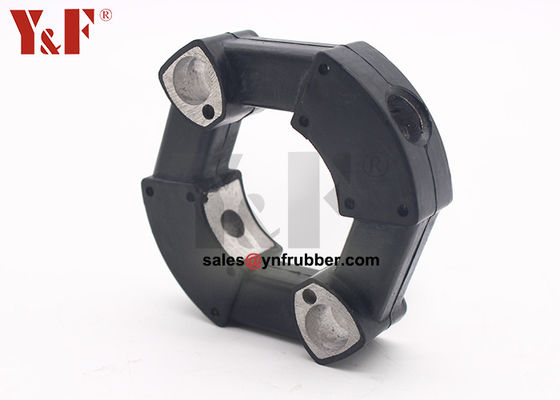 কালো কাঁচা সংযোগকারী নমনীয় কাঁচা পাইপ ফিটিং